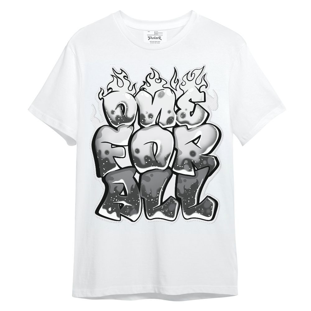 Shirt To Match Reverse Black White 6s - Ones For All Graphic Unisex Shirt