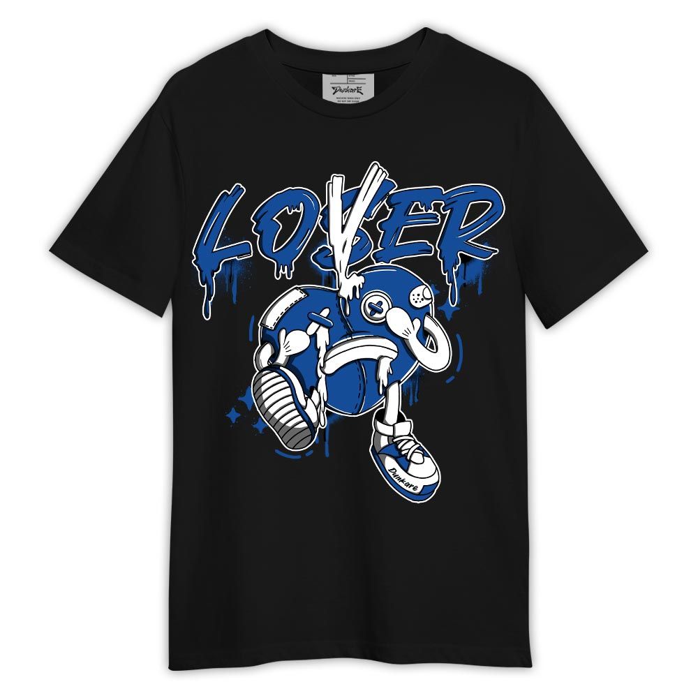 Shirt To Match Low Space Royal 11s - Graphic Loser Lover Heart Shirt Outfit
