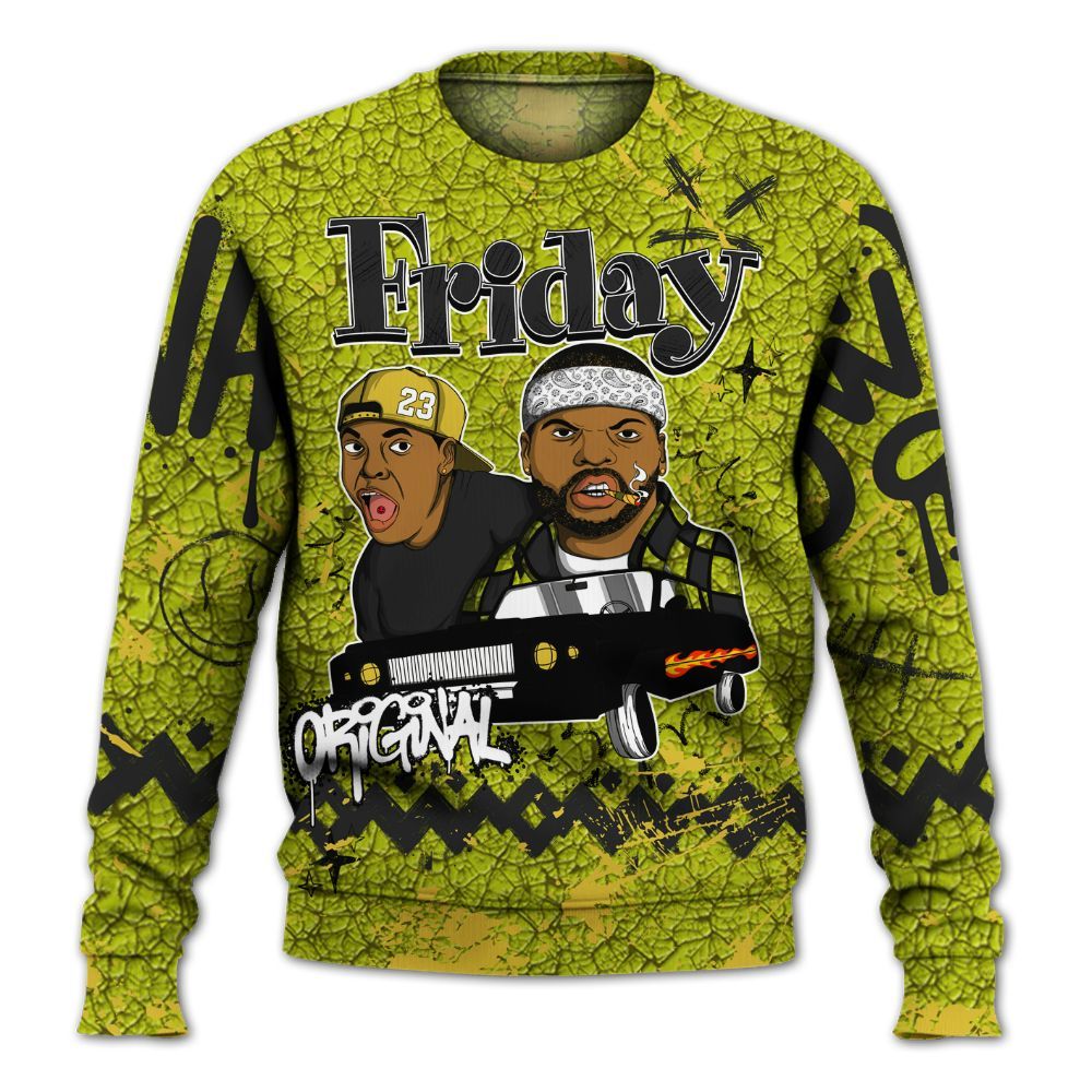 Sweatshirt To Match Dunk Low QS Halloween Skull - Friday Sneaker Crayon All Over Print