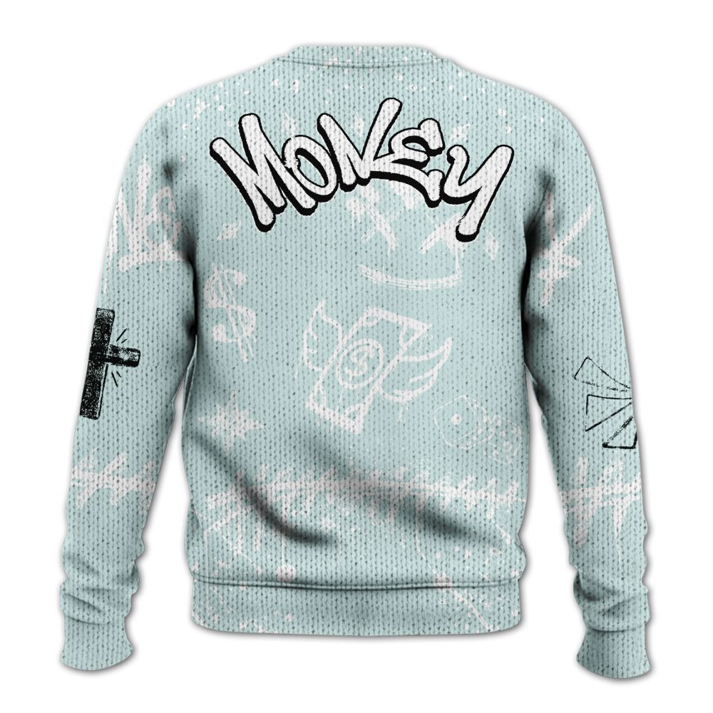 Sweater To Match Low Fiberglass 11s - Everybody Paid In Full Crayon Graphic