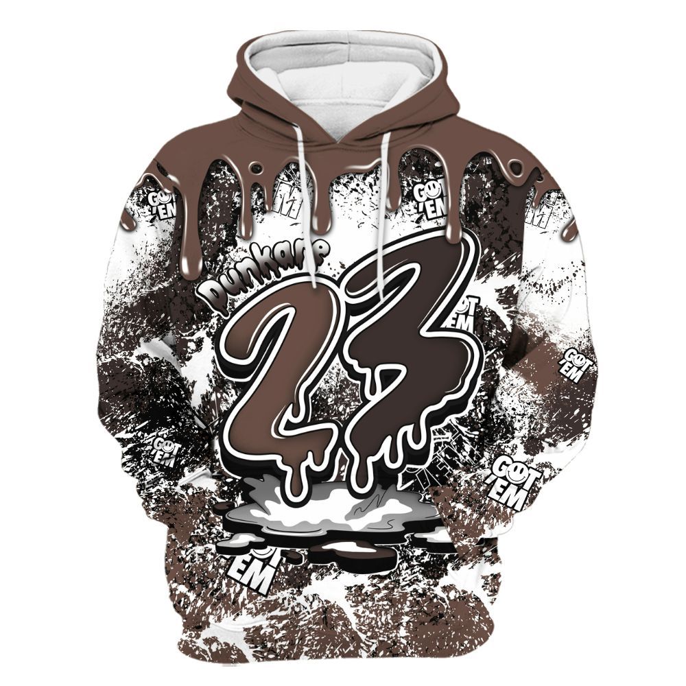 Hoodie To Match Air Force 1 Low Escape - Dripping 23 Drip All Over Print