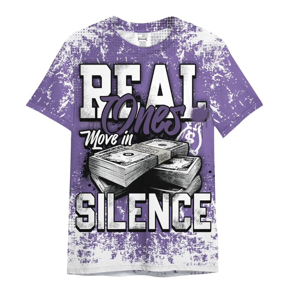 Shirt To Match Dunk Low Black Raspberry - Move In Silence Money Street Retro All Over Print