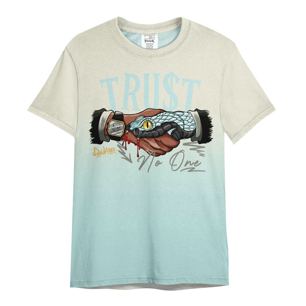 Shirt To Match Pure Platinum 4s - Snake Trust No One Drip All Over Print