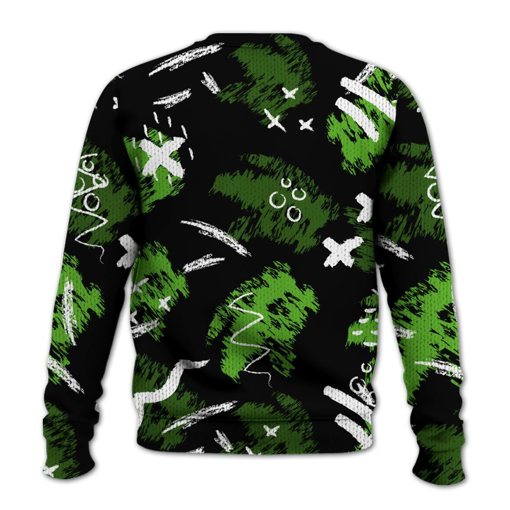 Knitted Sweater To Match Air Foamposite One Volt - Real Ones Move In Streetwear