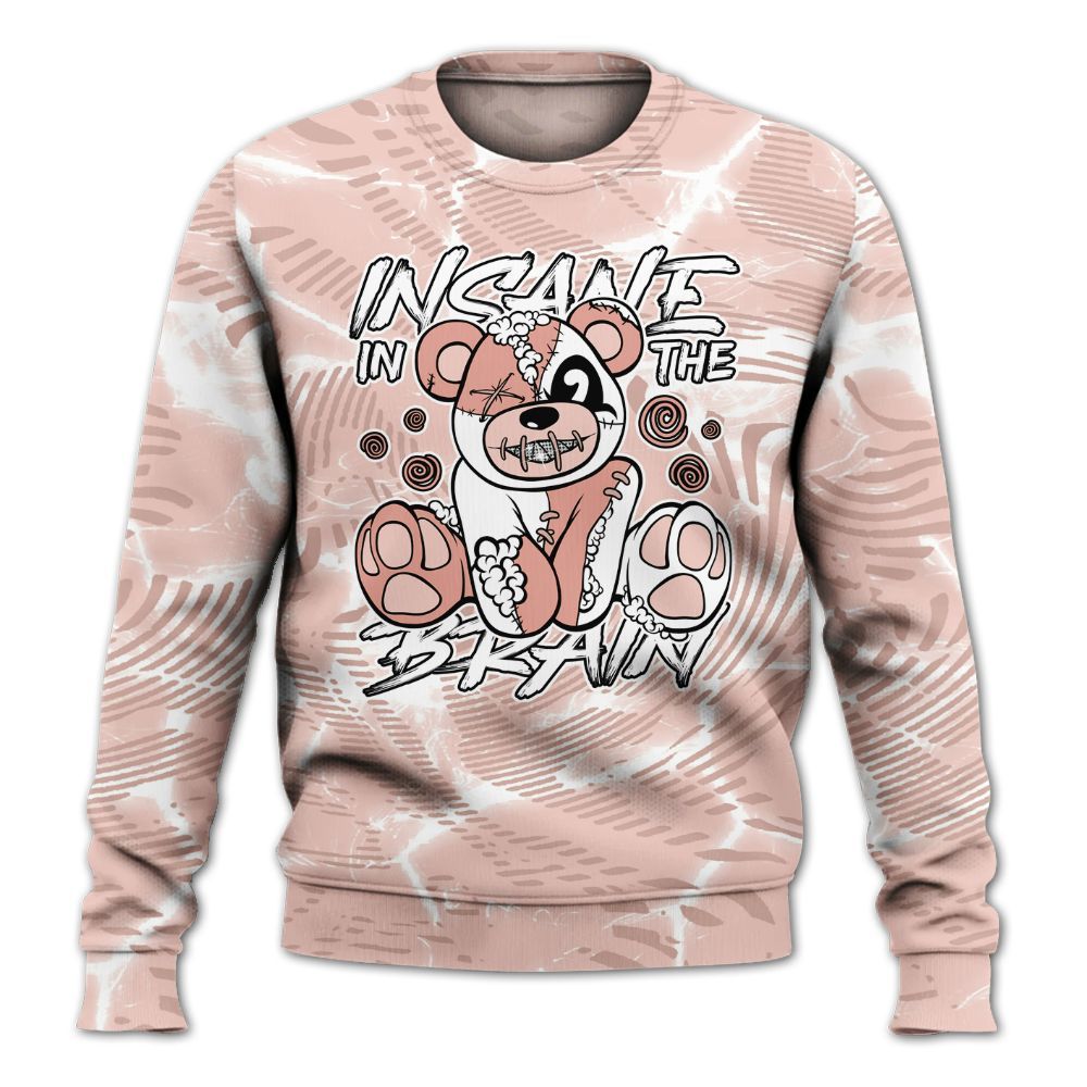 Sweatshirt To Match Low Legend Pink 11s - Insanes Bear Fume All Over Print