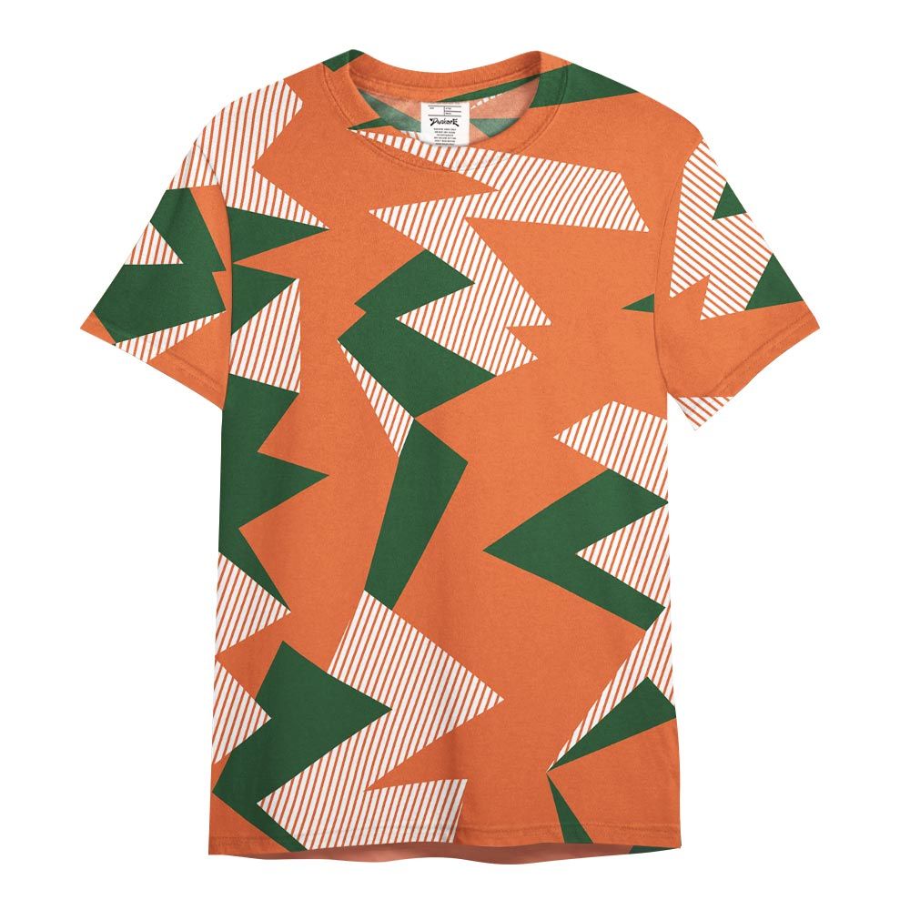 Shirt To Match Low Miami 5s - Geometric Camouflage Pattern Shirt Outfit