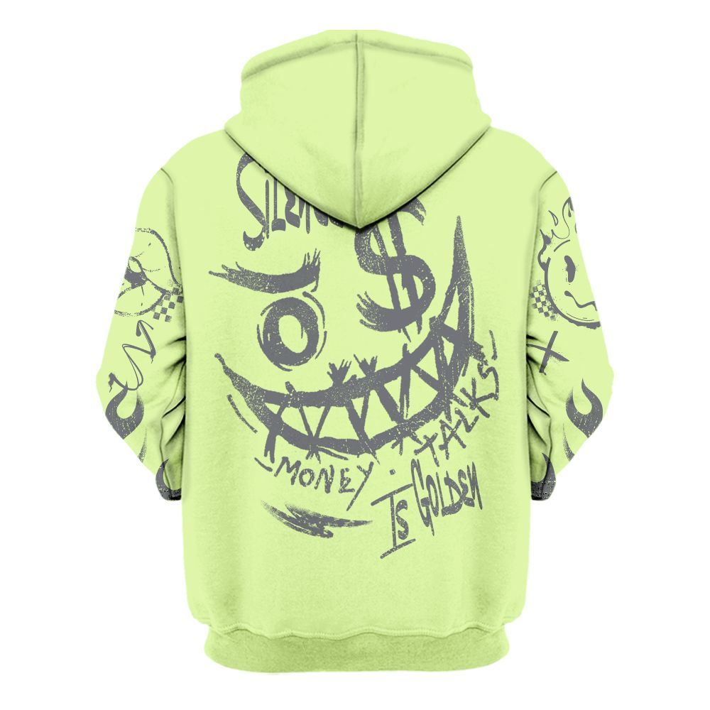 Hoodie To Match Smoke Grey Volt TR 1s - Mouth Burning Street Style All Over Print
