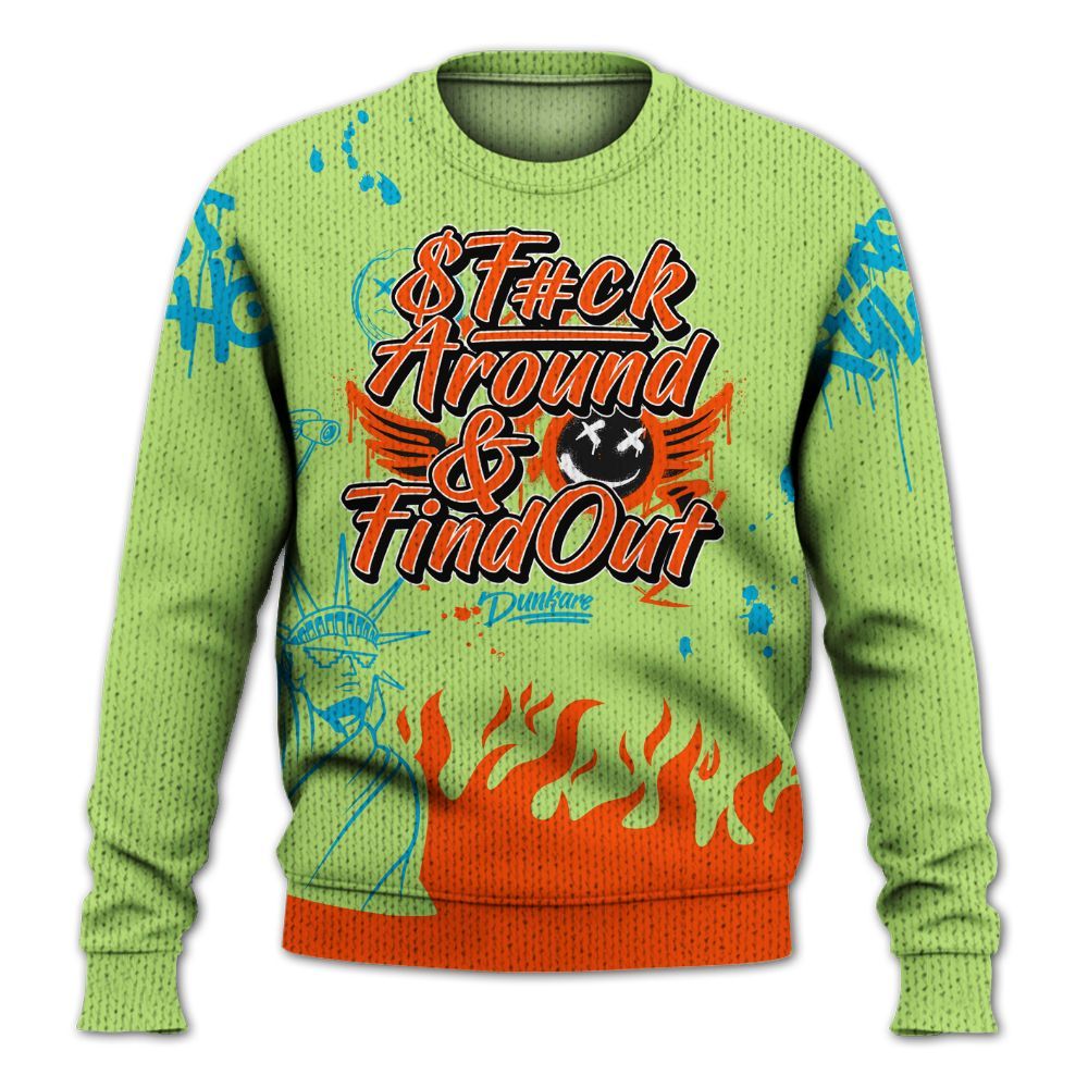 Knitted Sweater To Match Kobe 9 Elite What The - Graphic Fck Around Find Out