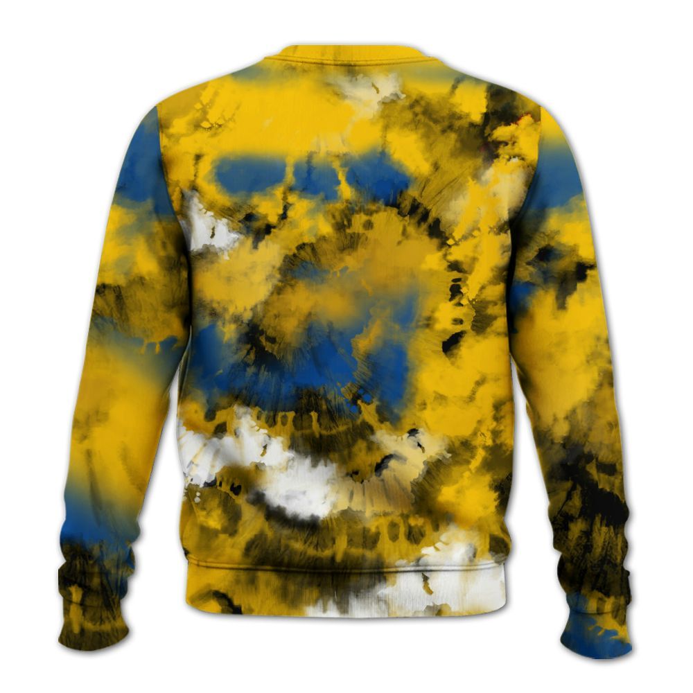 Sweatshirt To Match High Laney 1s - God Blessed Tie Dye All Over Print