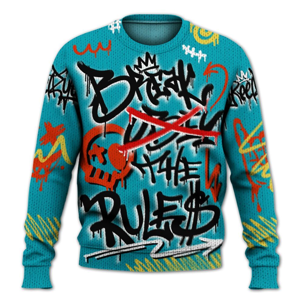 Knitted Sweater To Match Dunk Low KD 17 N7 - Break Rules Streetwear