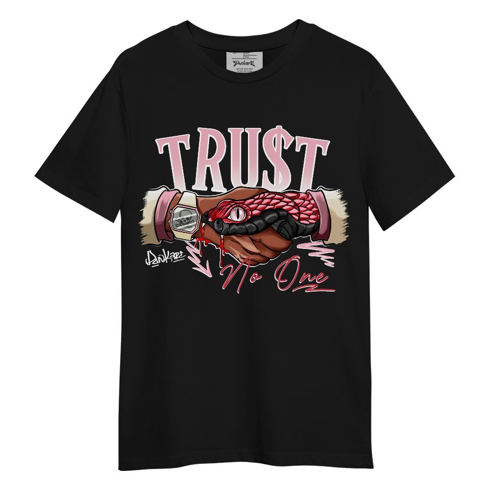 Shirt To Match Low OG Tropical Pink 1s - Snake Trust No One Graphic