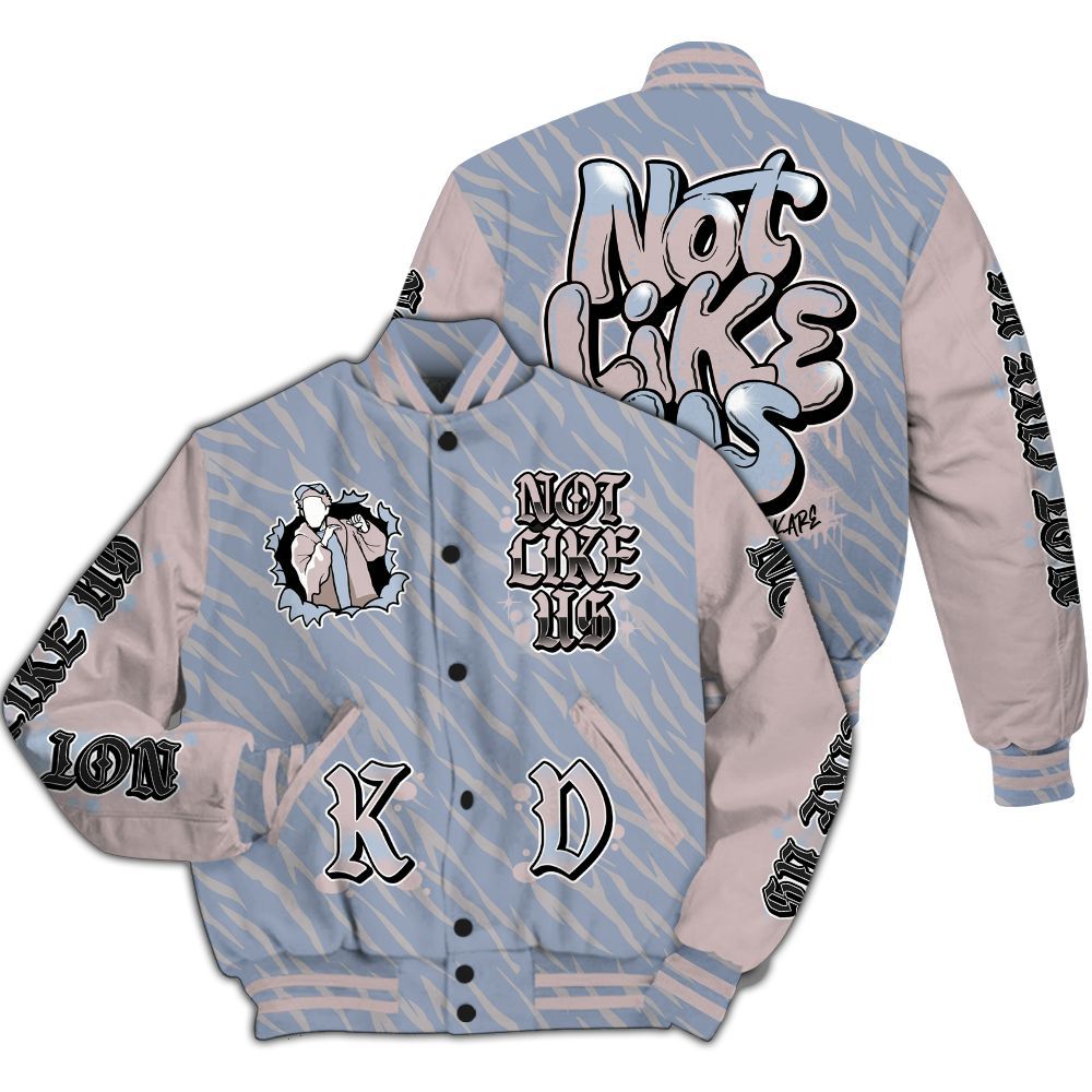 Varsity Jacket To Match Ja 2 Induction - None Like Us Graphic All Over Print