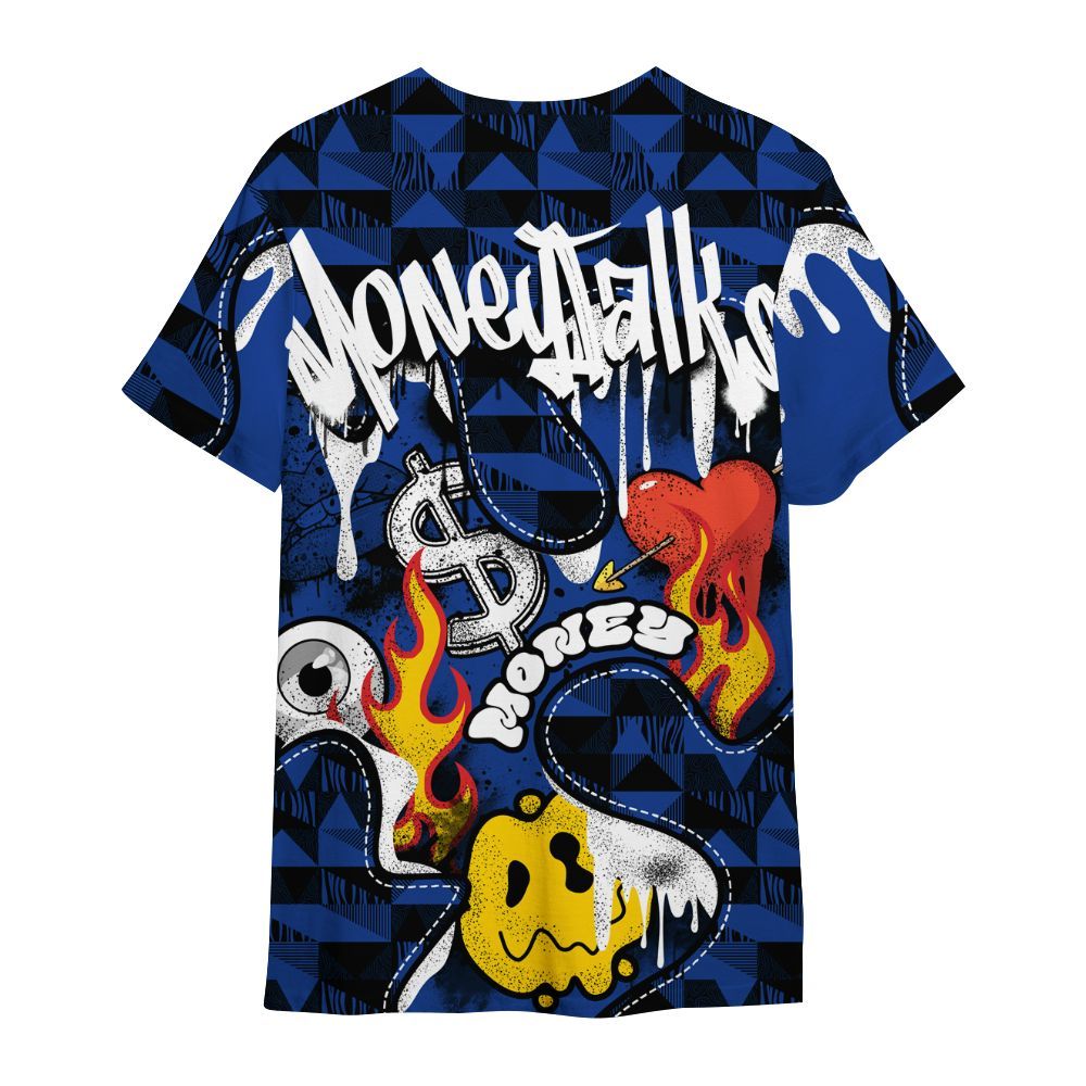 Shirt To Match Air Foamposite One Royal - 23 Smile Burning Heart All Over Print