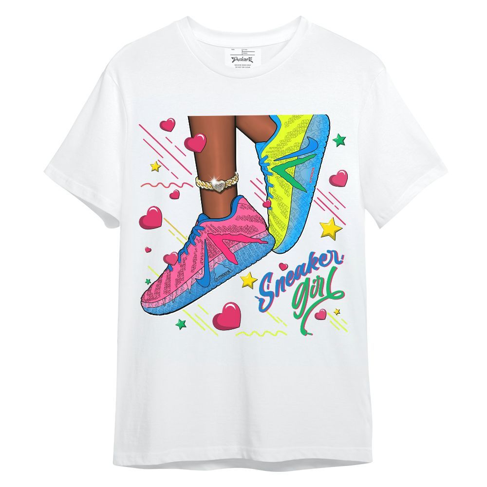 Shirt To Match Ja 3 Kool Aid - SNEAKER Girl Heart Flying Graphic