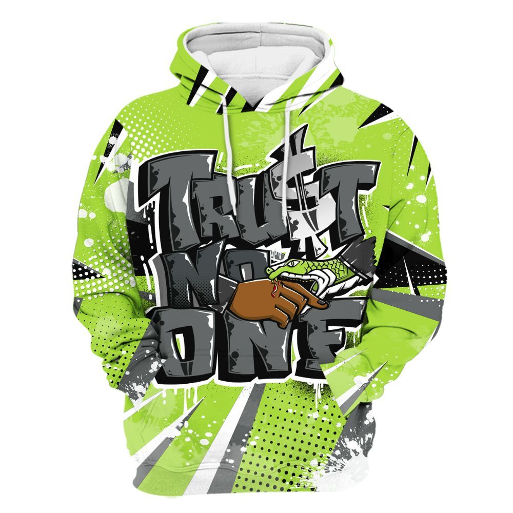 Hoodie To Match Air Max 95 Neon - Poly Trust No One Dripping All Over Print