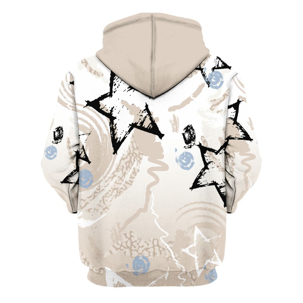 Hoodie To Match Desert Sand 3s - Grind Shine Later Drip All Over Print