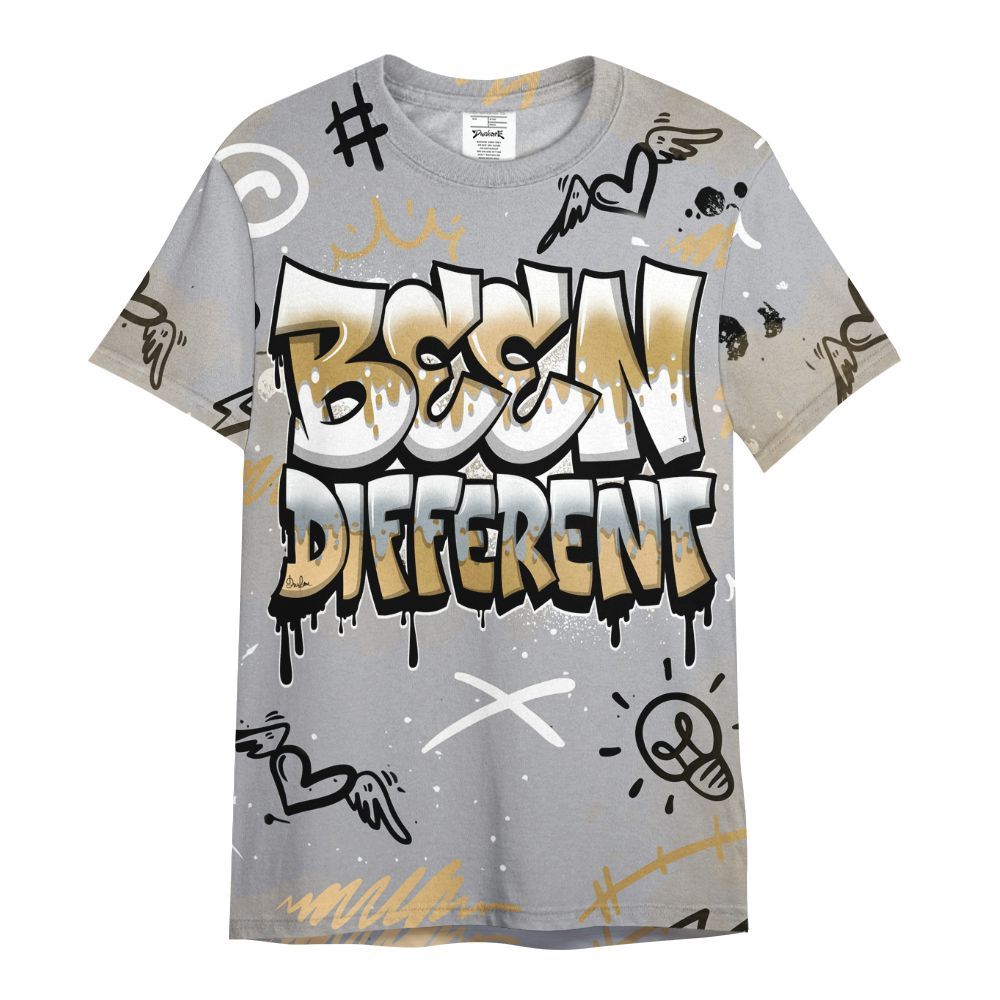Shirt To Match Retro High OG Cool Grey 1s - Drip Been Di2ferent All Over Print
