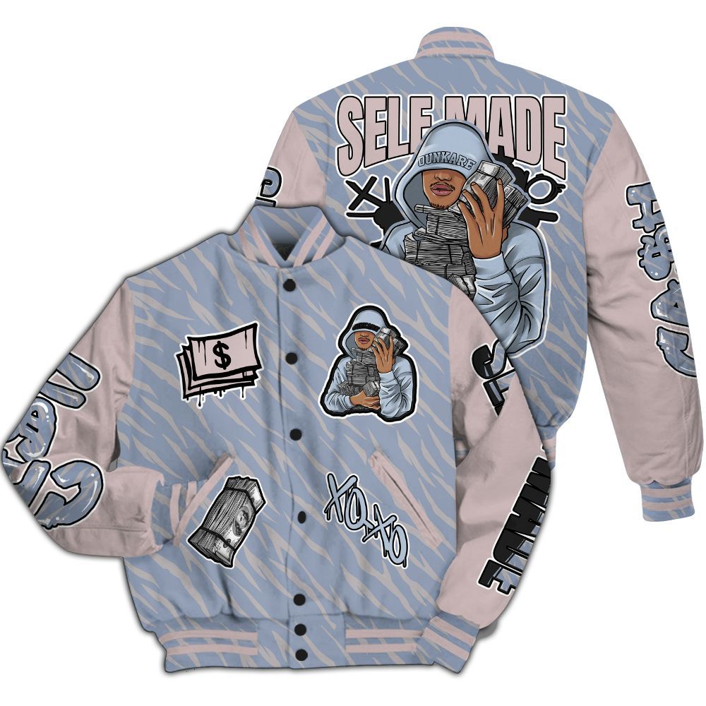Varsity Jacket To Match Ja 2 Induction - Selfmade Unique All Over Print