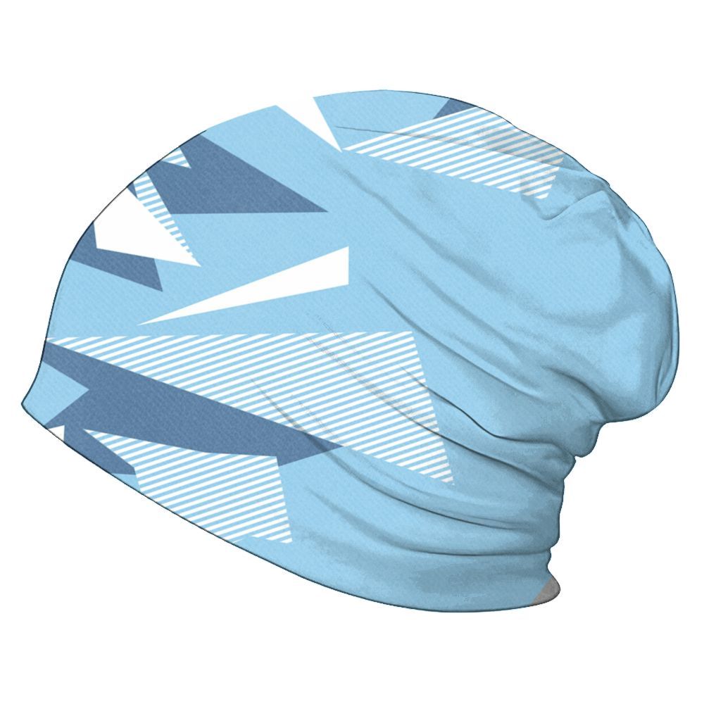 Beanie Hat To Match Legend Blue 11s - Geometric Abstract Graphic