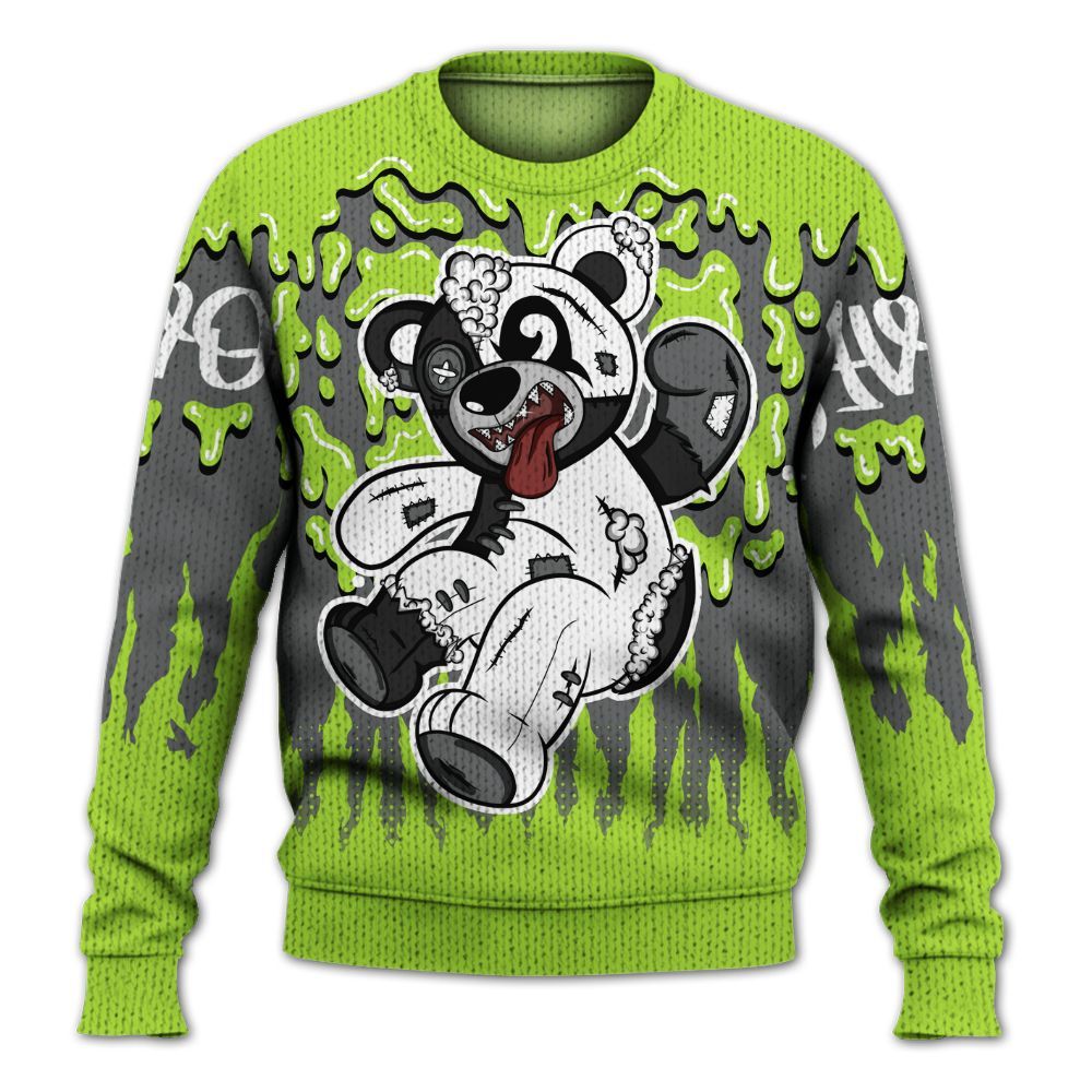 Knitted Sweater To Match Air Max 95 Neon - Havok Bear Dripping