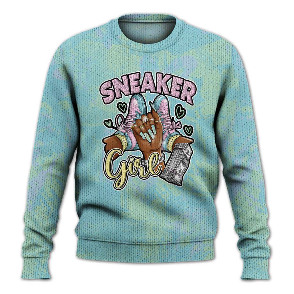 Knitted Sweater To Match SB Dunk Low Visty - Sneakerz Girlz Heart Grunge