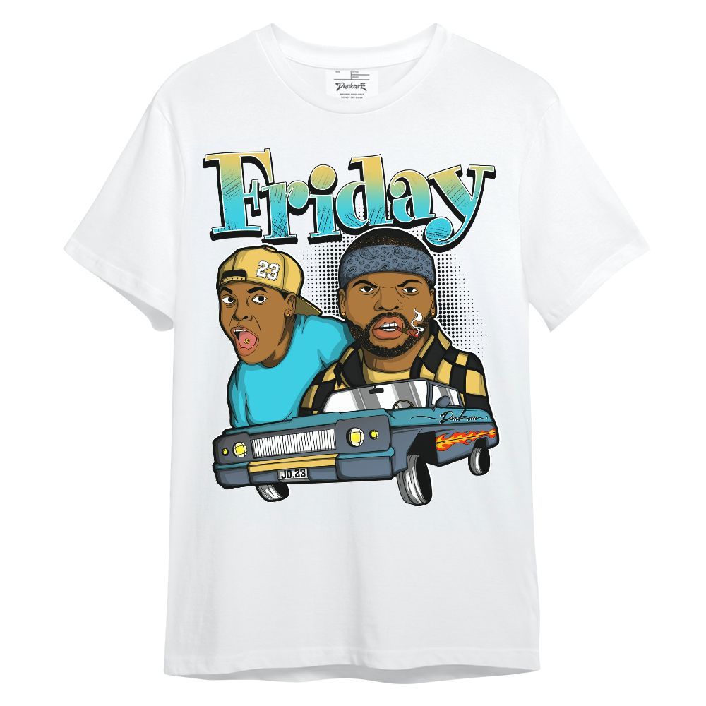 Shirt To Match Retro Gamma Blue 11s - Friday Sneaker Stress Graphic