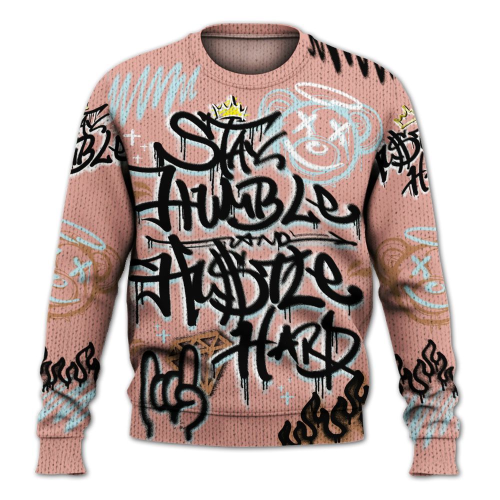 Knitted Sweater To Match Dunk Low Glacier Arctic - Humble Drip Streetwear Graffity