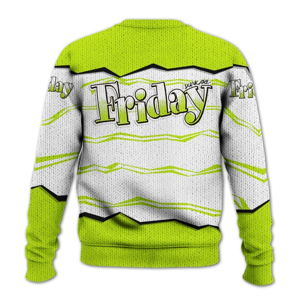 Sweater To Match GS Black Barely Volt 11s - Friday Movie 90s TV Graphic