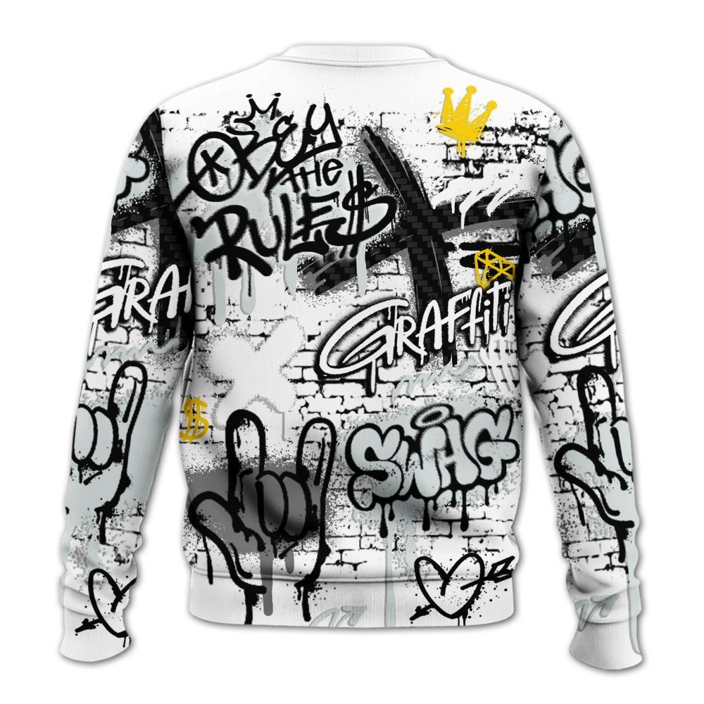 Sweatshirt To Match Kobe 9 Protro Halo - True It Real Graffiti Streetwear All Over Print