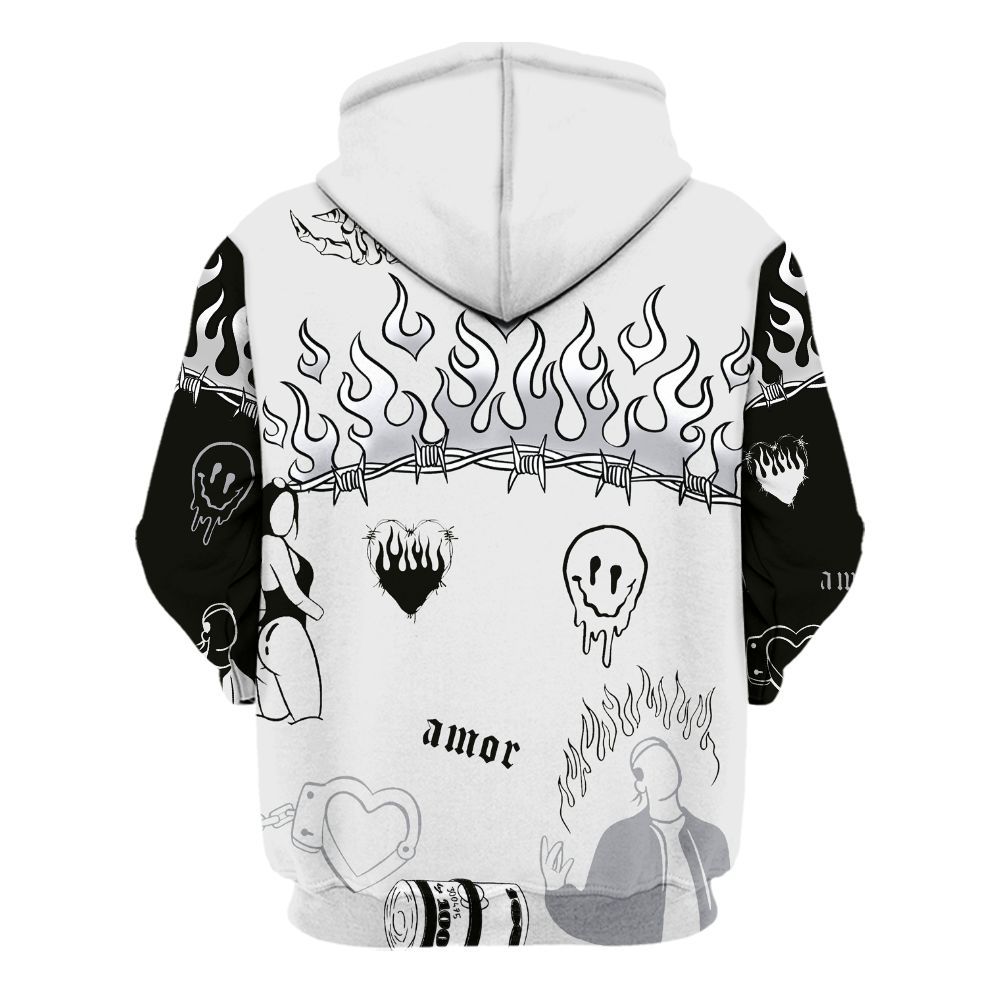 Hoodie To Match Baroque Brown 12s - Snake Trust No One All Over Print