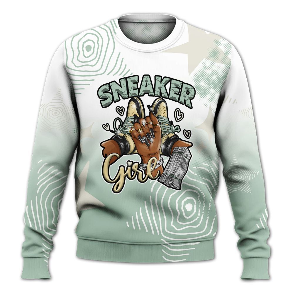 Sweatshirt To Match Joins Year Of The Snake 5s - Sneakerz Girlz Unique Starz All Over Print
