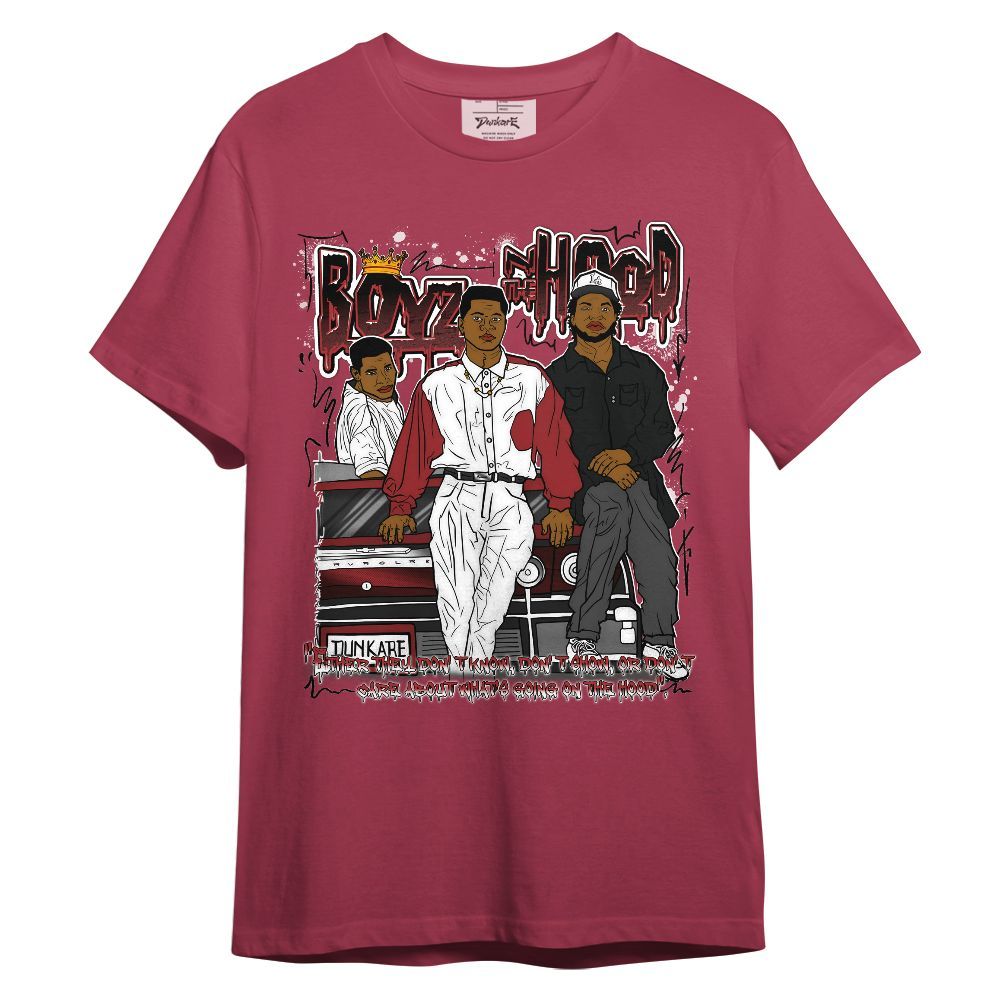 Shirt To Match Alternate Flu Game 12s - BoyzZ The Hood 90s Graphic