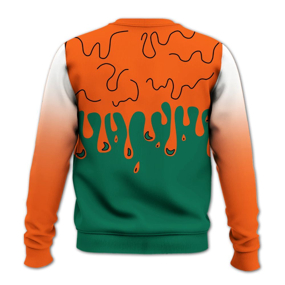 Sweatshirt To Match SoleFly Sail Gorge Green 3s - Loser Lover Dripping All Over Print