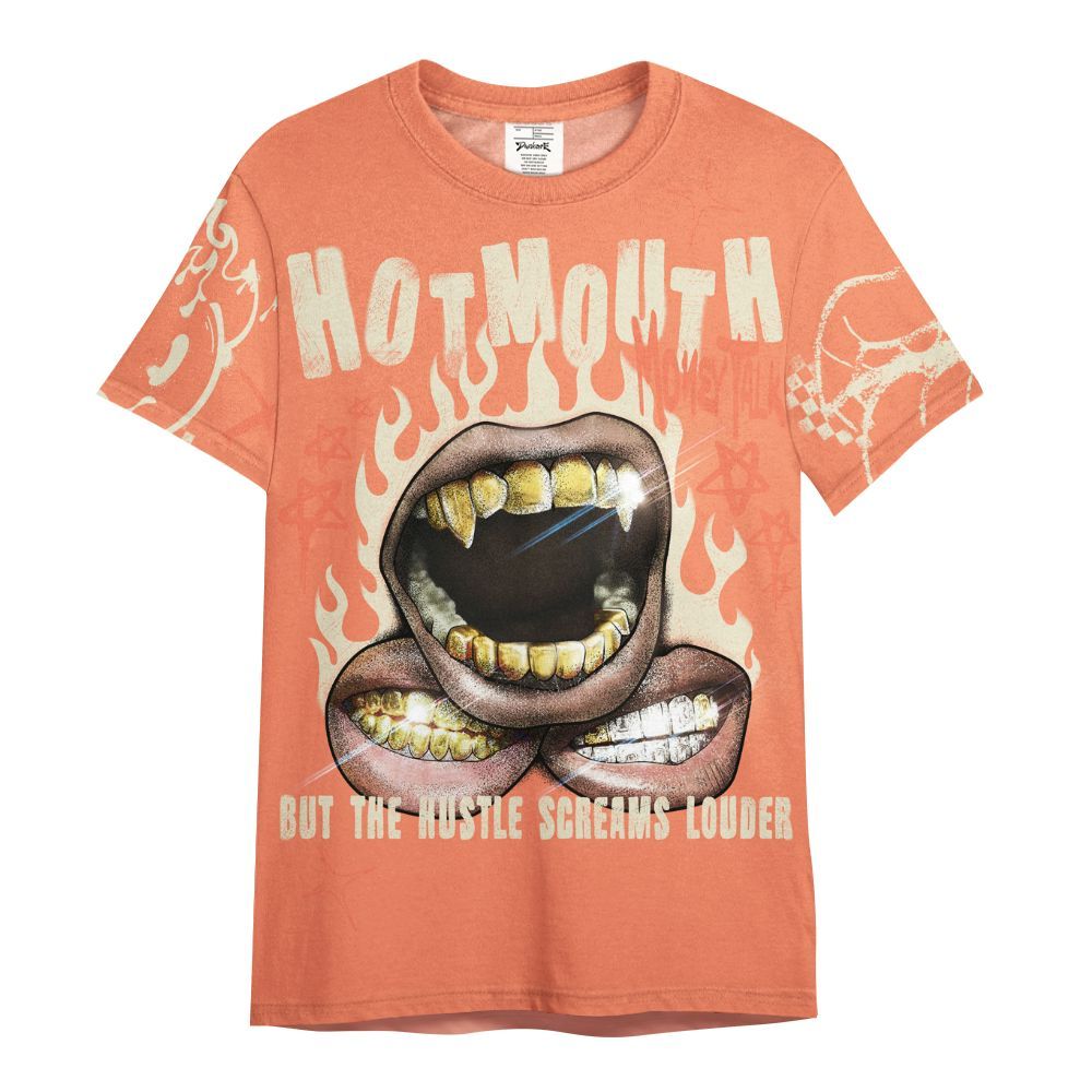 Shirt To Match DJ Khaled Crimson Bliss 5s - Mouth Burning Street Style All Over Print