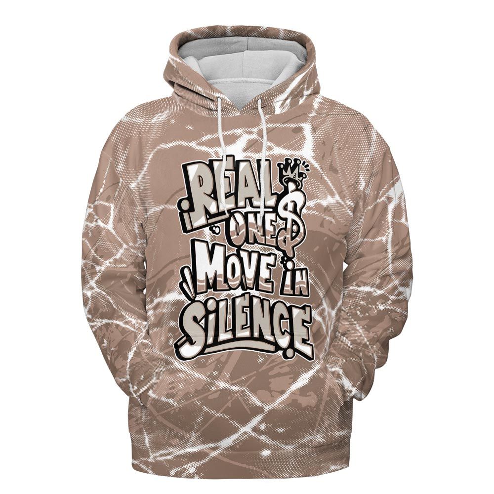 Hoodie To Match OG Latte 1s Hoodie - Ones Move In Silence Graphic Profound Hoodie Unisex