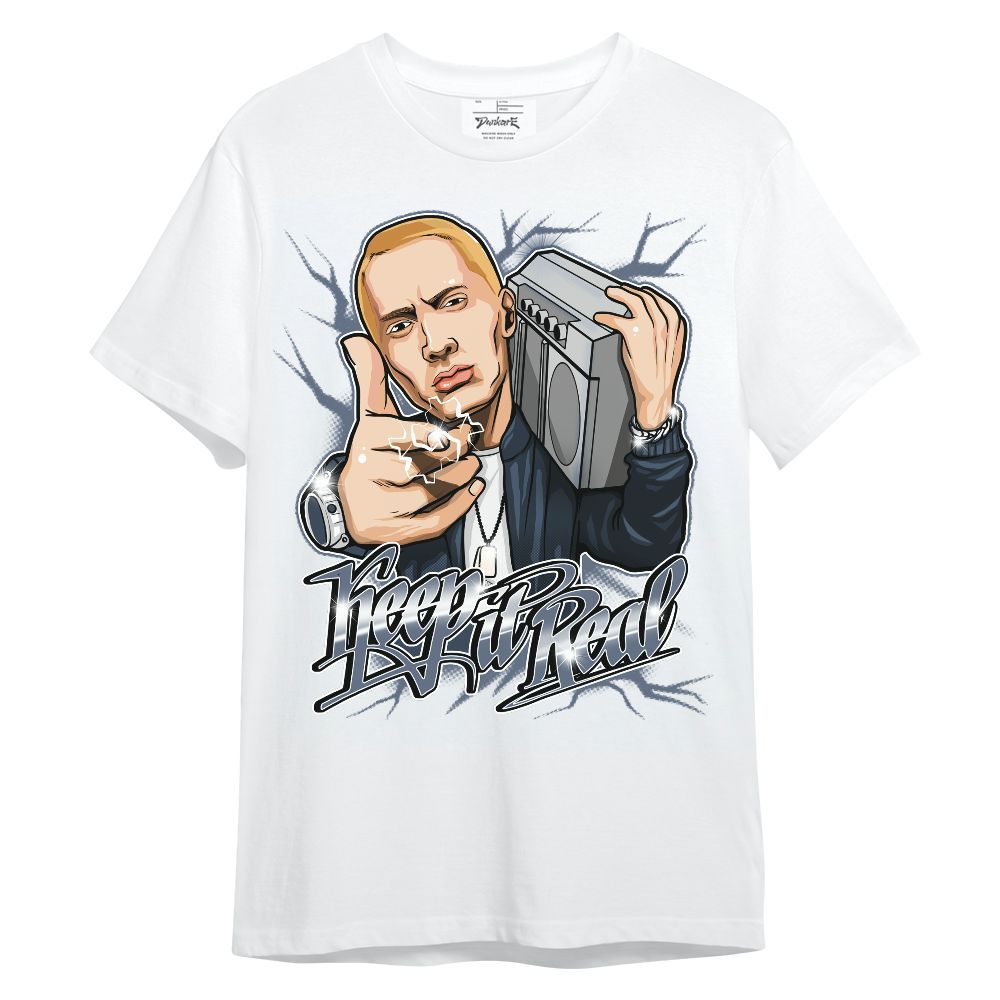 Dunkare Low Diffused Blue 11s Shirt - Keeping Real Rapper Shirt Graphic Unisex Shirt