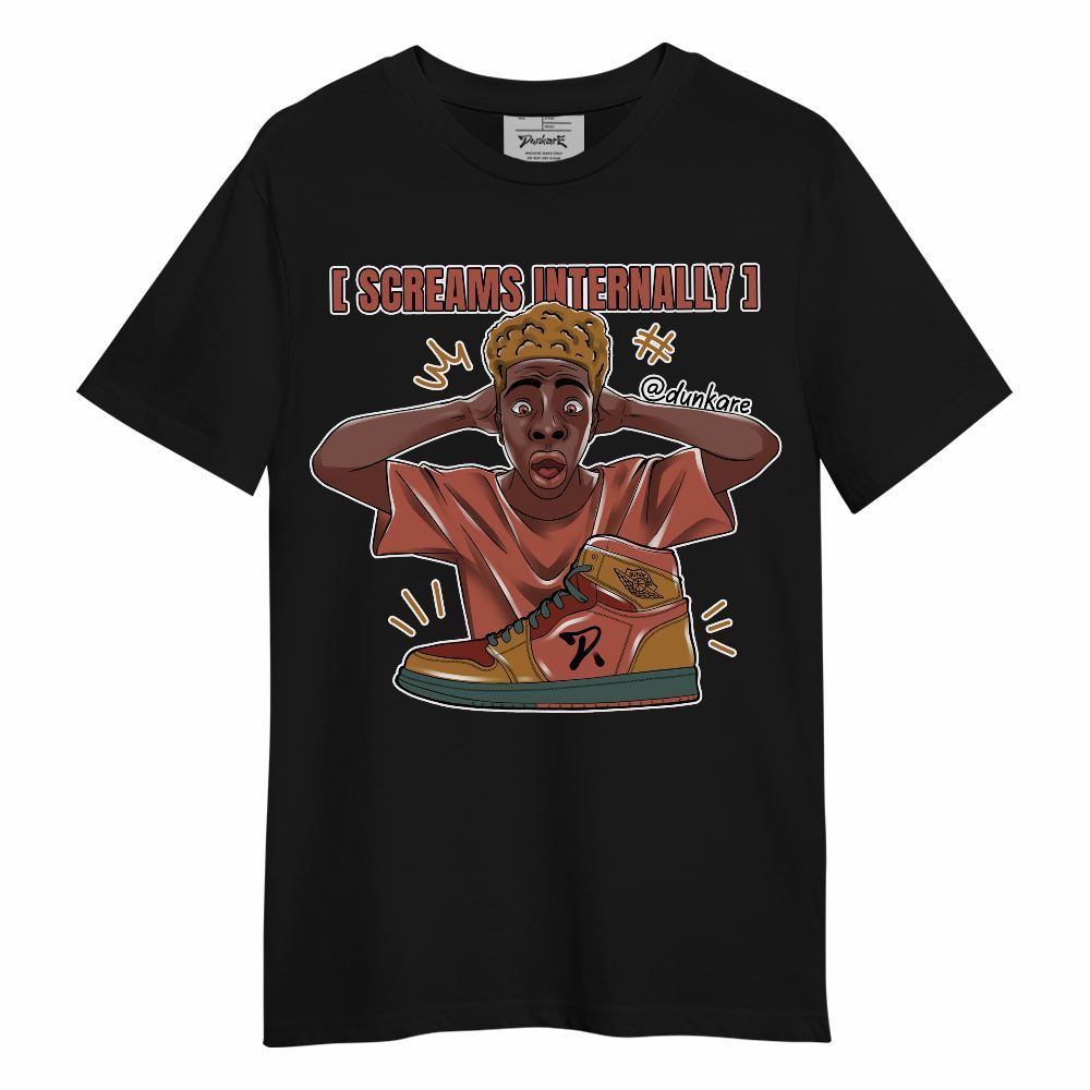 Shirt To Match SB Dunk Low Pro Burnt Sunrise - Scream Internally Unisex Shirt