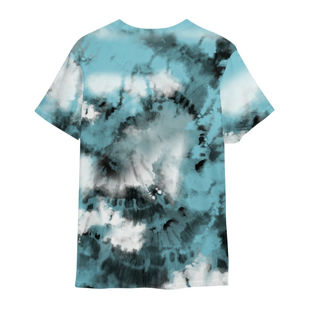 Shirt To Match Low Legend Blue 11s - God Blessed Tie Dye All Over Print