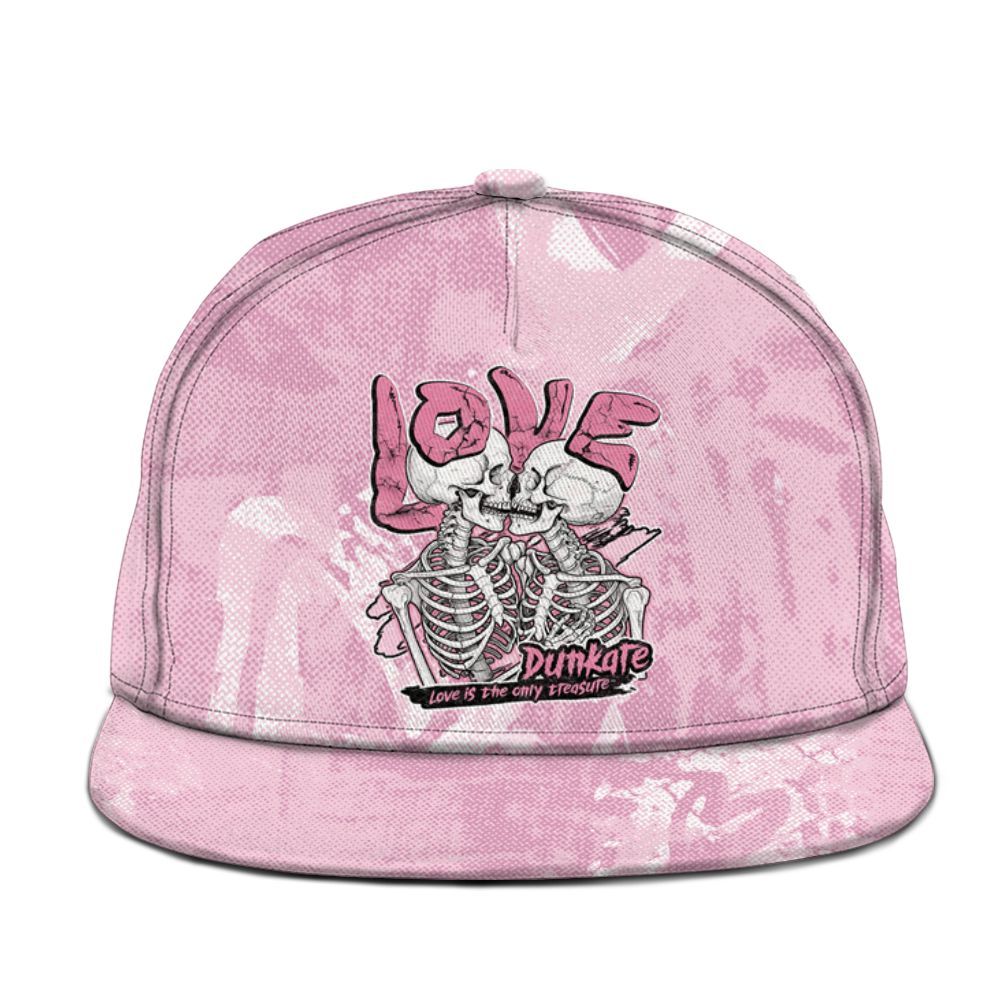 Snapback To Match Orchid 4s - Skull Love Graphic