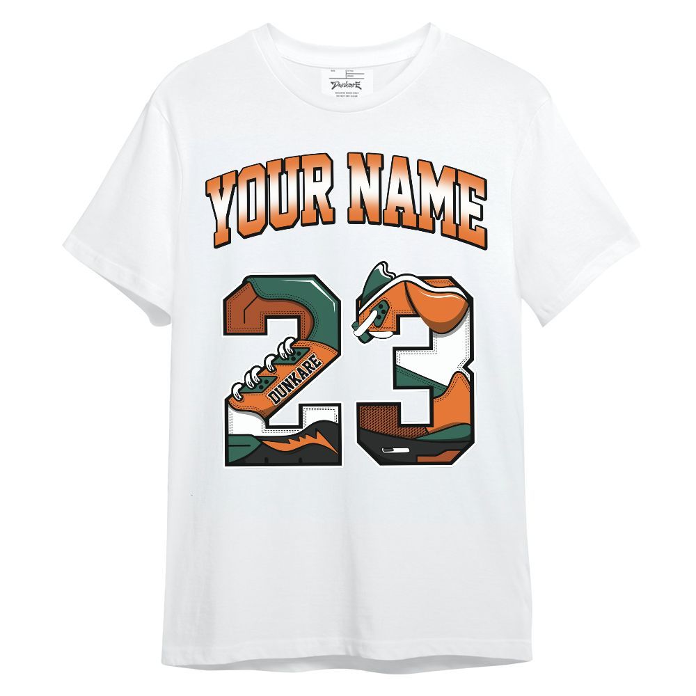 Shirt To Match Dunk Low Ceramic, Custom Name Number 23 5s Unisex Shirt
