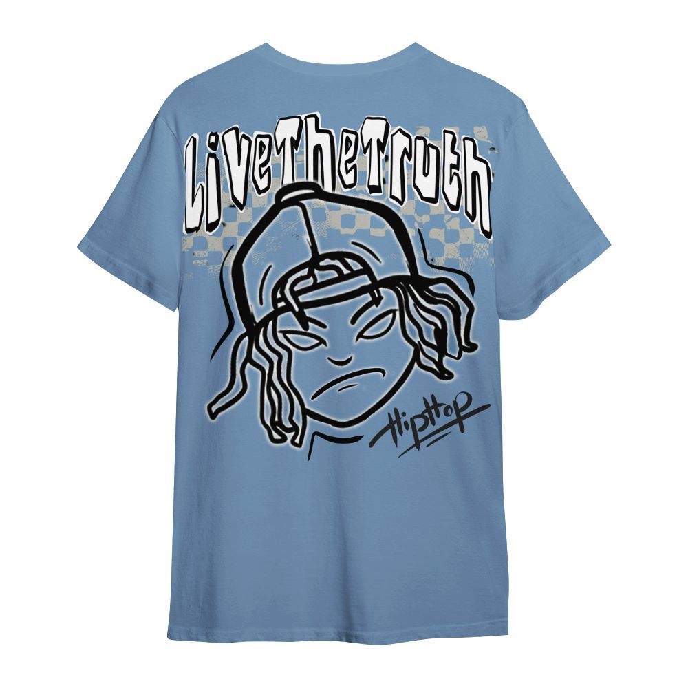 Shirt To Match University Blue 4s - Feel Life Street Style All Over Print