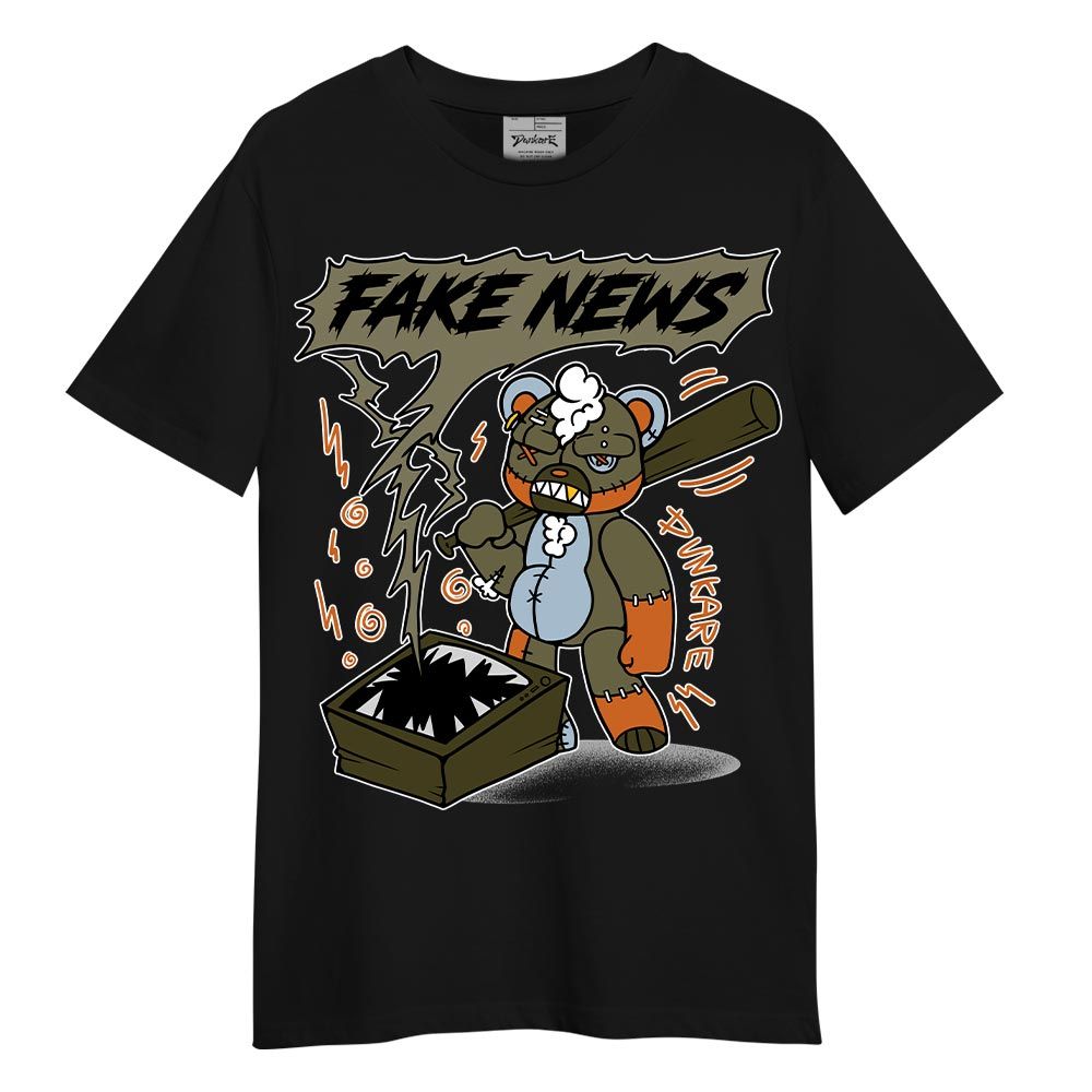 Shirt To Match Olive 5s T-- False News Hugz T-Shirt Unisex