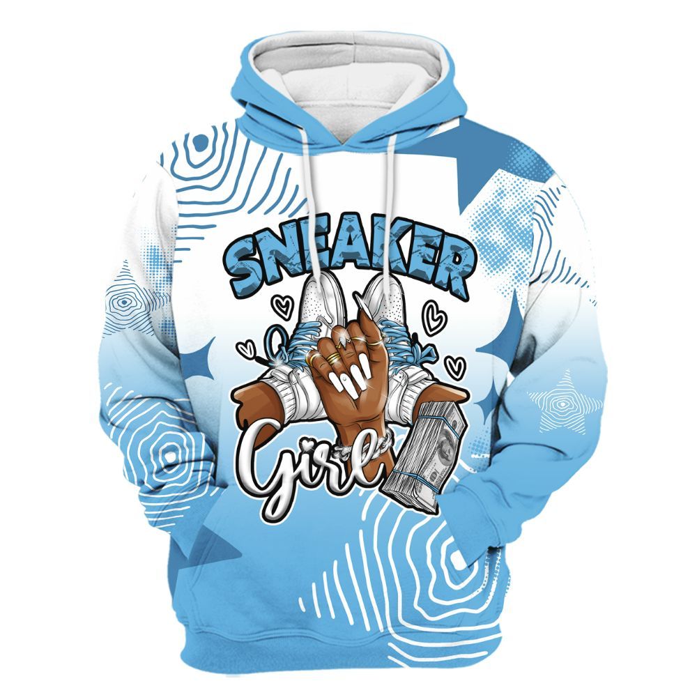 Hoodie To Match Melo 12s - Sneakerz Girlz Unique Starz All Over Print