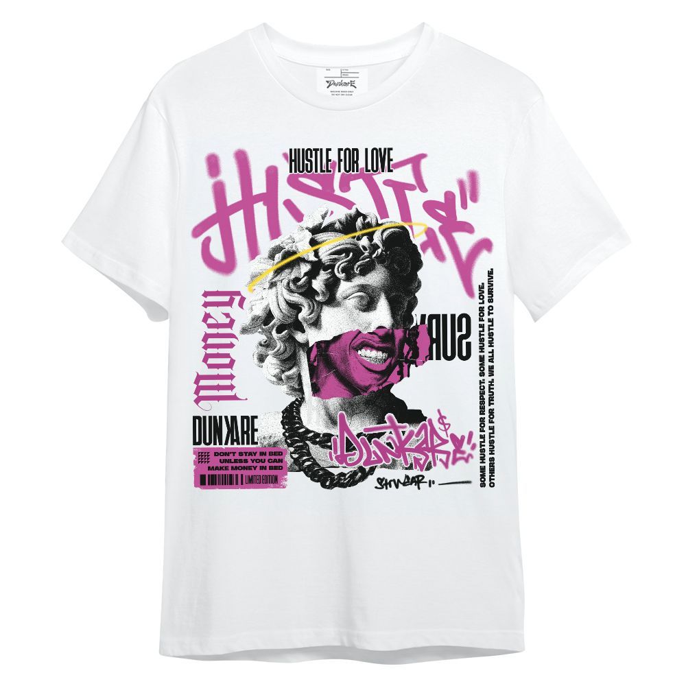 Shirt To Match Dunk Low Active Fuchsia - Hustles Streetwear Unisex Shirt