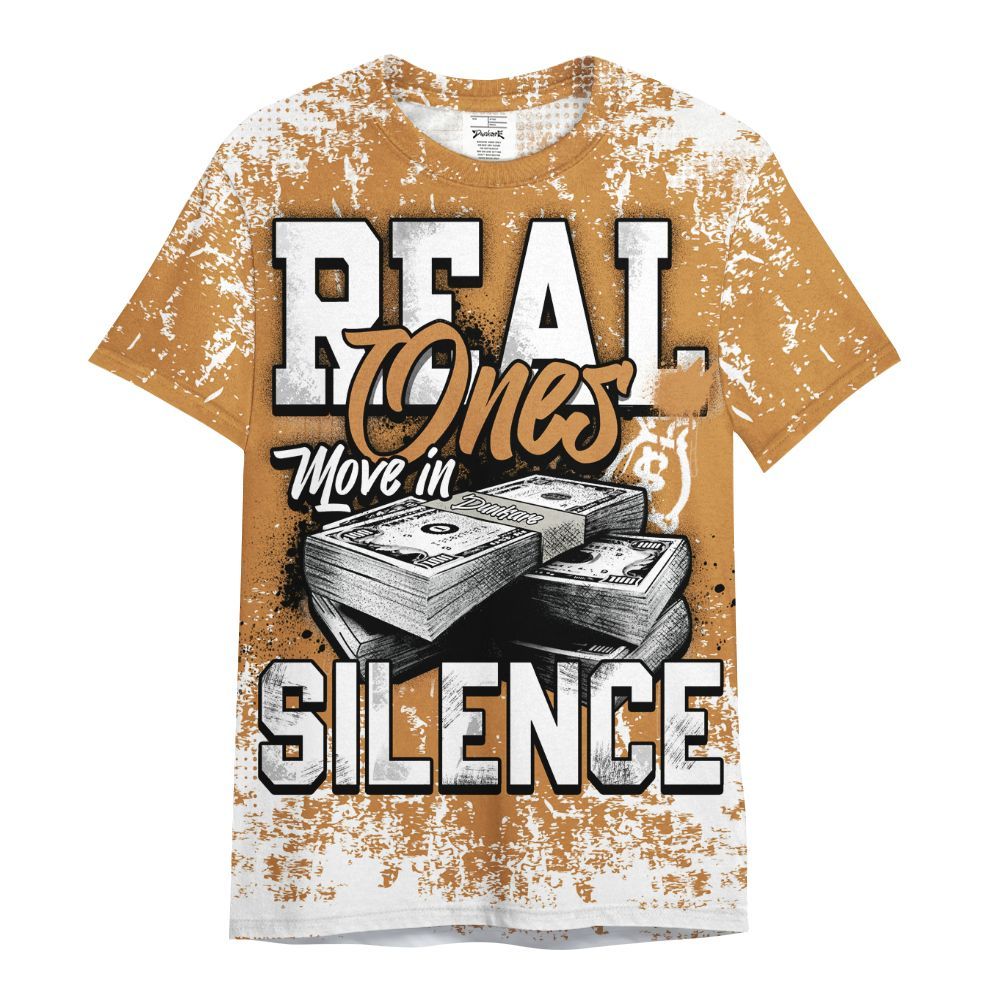 Shirt To Match Dunk Low Nature Wheat Suede - Move In Silence Money Street Retro All Over Print