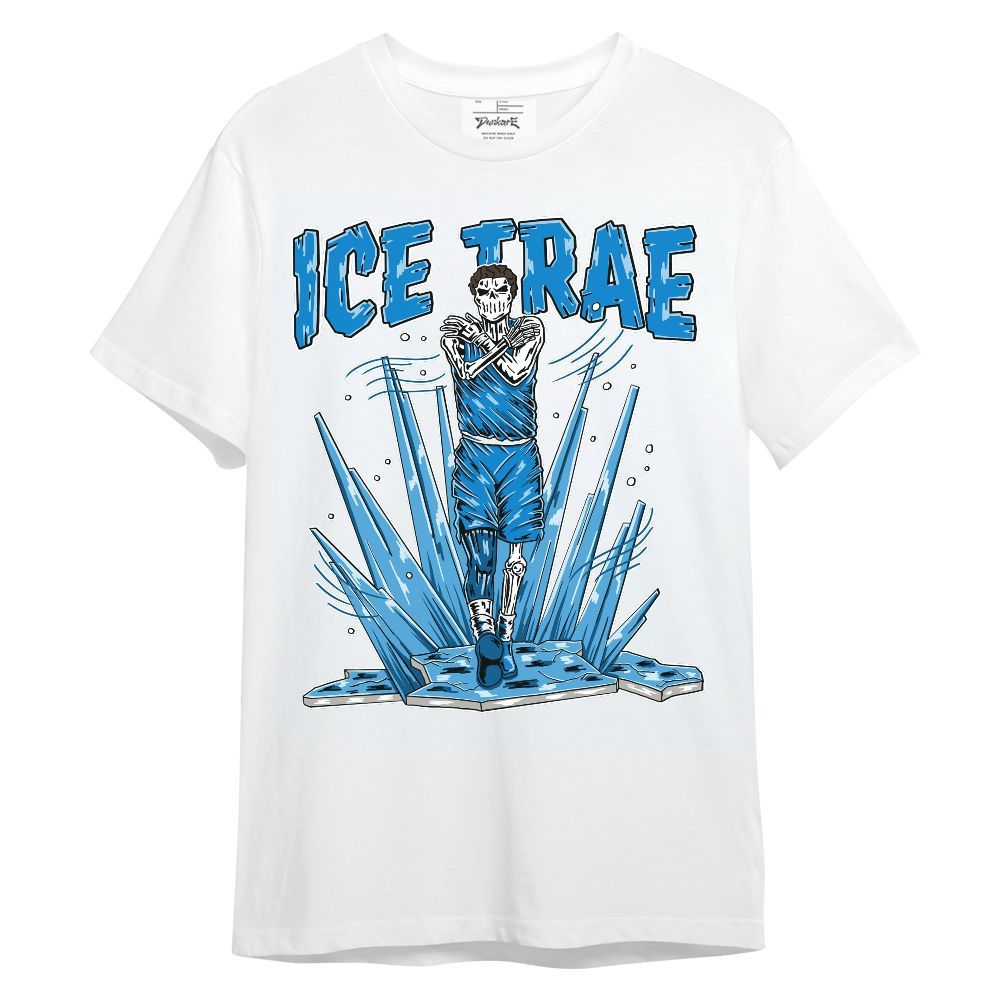 Shirt To Match Industrial Blue 4s - Freezed Skeleton Unisex Shirt