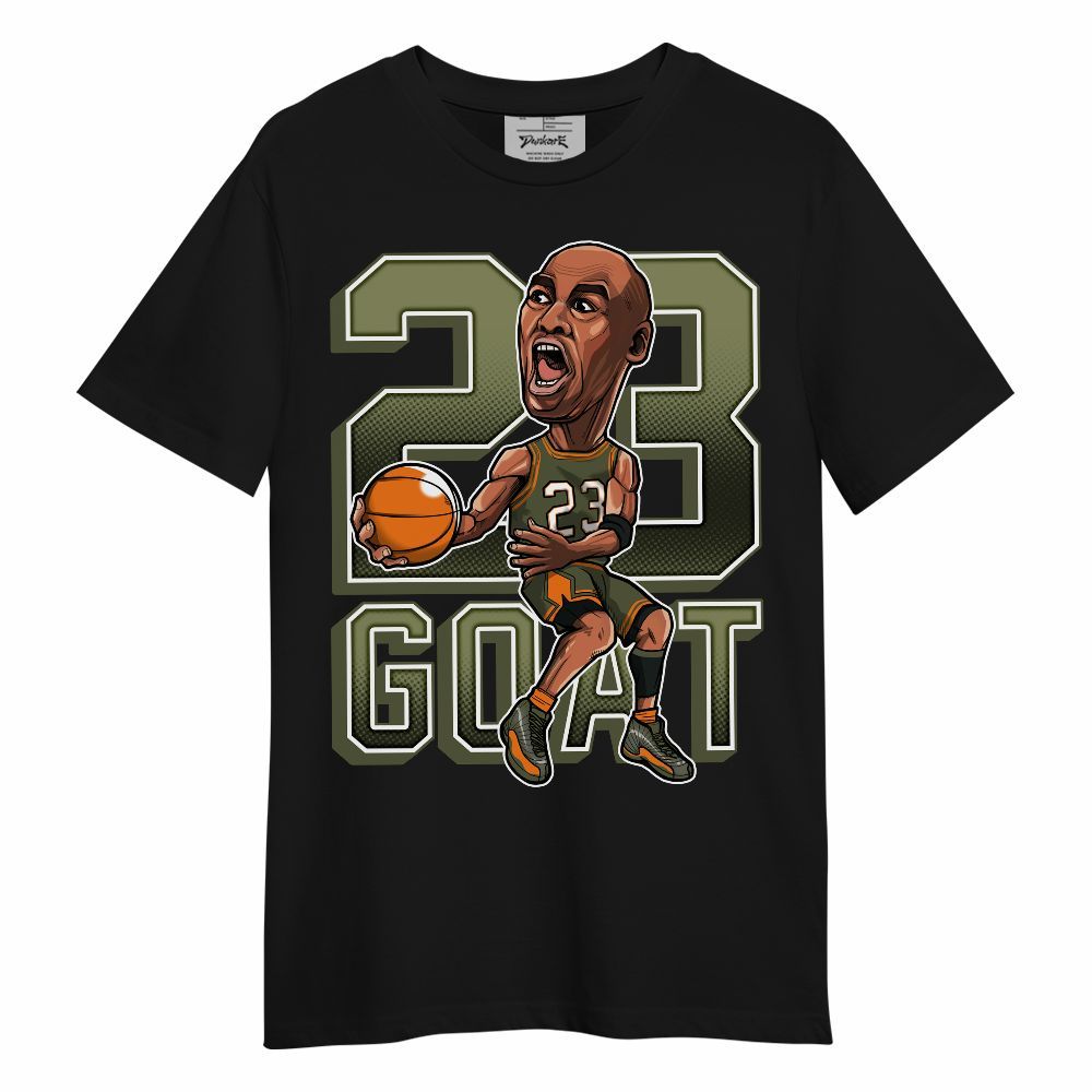 Shirt To Match Olive 5s - Legend G.O.A.T Basketball Shirt Graphic Unisex Shirt