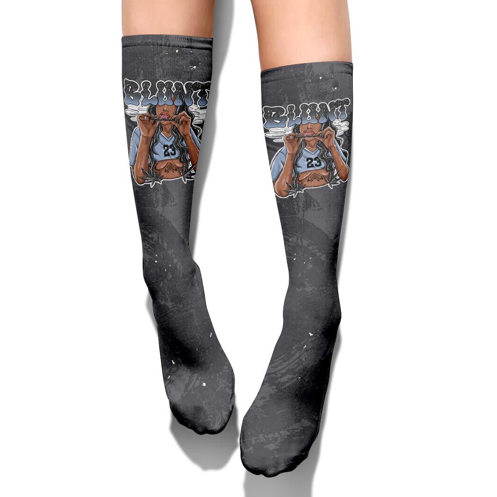 Sock To Match Reverse Oreo 6s - Bluntz Unique Circle Splash