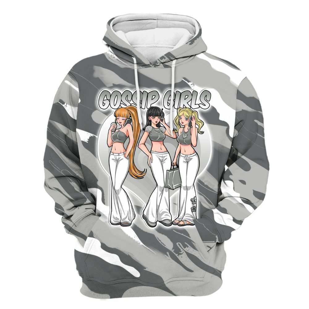 Hoodie To Match Paris Olympics 4s - Gossip'Girls All Over Print