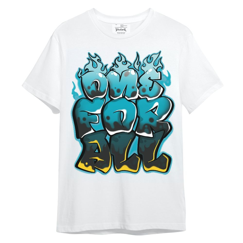 Shirt To Match Retro Aqua 5s - Ones For All Graphic Unisex Shirt
